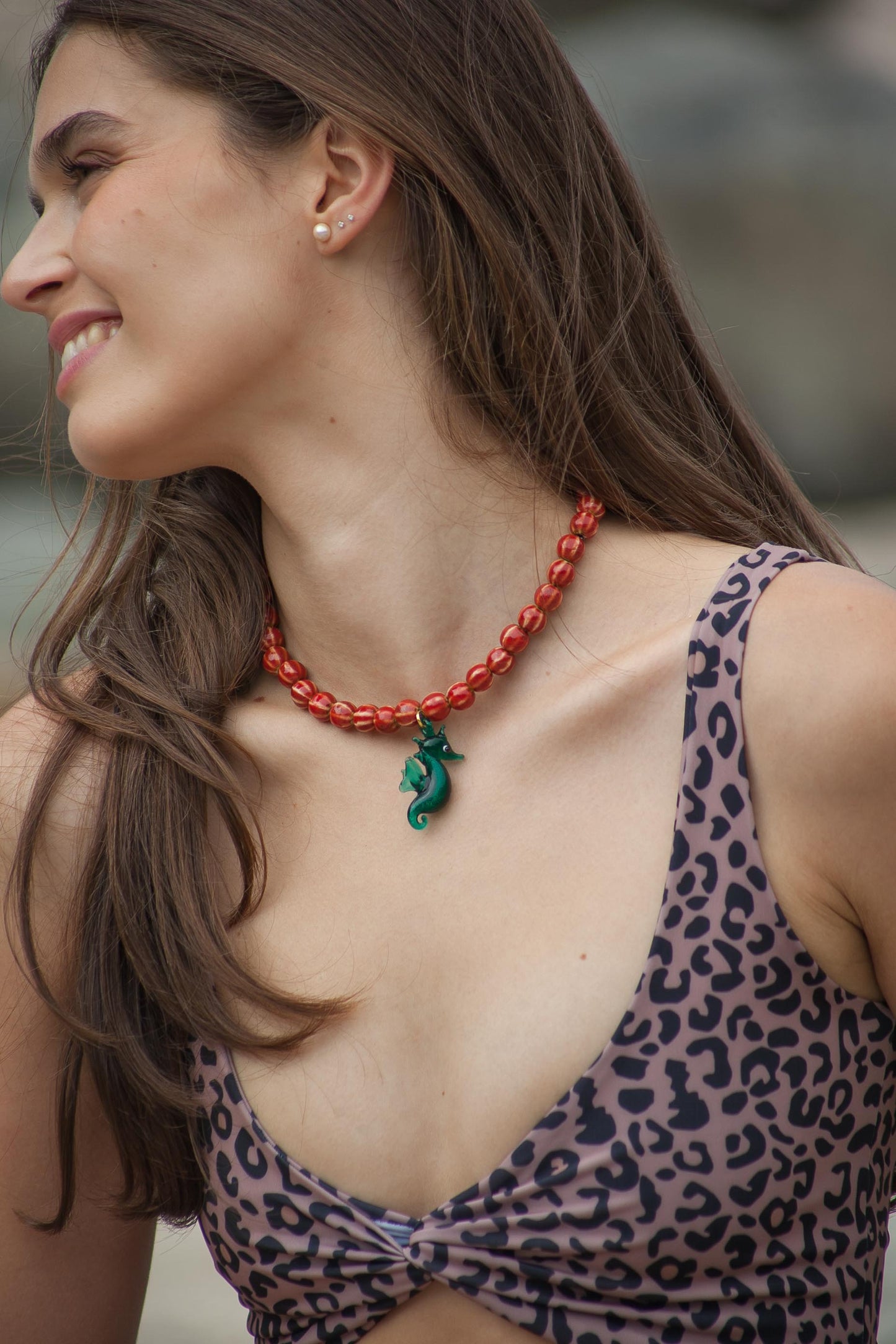 Collar caballito de mar