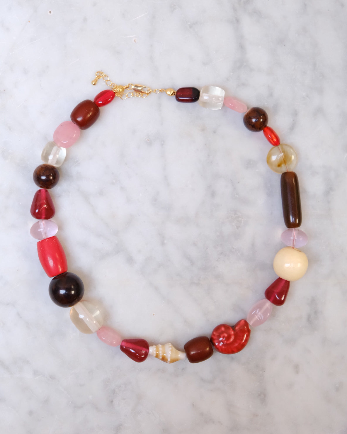 Gargantilla melange rose